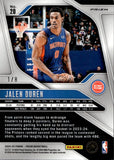 2024-25 Jalen Duran Panini Prizm GREEN SPECKLE 1/8 #20 Detroit Pistons