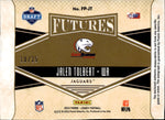 2022 Jalen Tolbert Panini Legacy FUTURES SAPPHIRE PATCH JERSEY AUTO 10/25 Dallas Cowboys #FP-JT