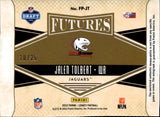 2022 Jalen Tolbert Panini Legacy FUTURES SAPPHIRE PATCH JERSEY AUTO 10/25 Dallas Cowboys #FP-JT