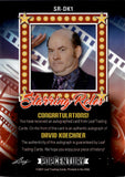 2021 David Koechner Leaf Pop Century STARRING ROLES AUTO 7/37 #SR-DK1