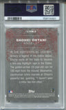2018 Shohei Ohtani Topps LEGENDS IN THE MAKING ROOKIE RC PSA 9 #2 Anaheim Angels 4481