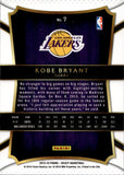 2015-16 Kobe Bryant Panini Select Los Angeles Lakers #7 2