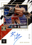 2022 Rick Boogs Panini Impeccable INDELIBLE INK HOLO GOLD AUTO 5/10 #IN-RBG