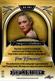 2024 Pom Klementieff Leaf Pop Century PURPLE AUTO 3/10 #BA-PK1