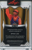 2025 Spike Lee Autograph Leaf Metal Basketball 3/8 #BA-SL1 AUTO NEW YORK KNICKS