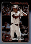2024 Jackson Holliday Topps Chrome SEPIA REFRACTOR ROOKIE Baltimore Orioles #88