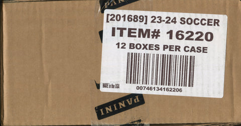 2023-24 Panini Select Serie A Soccer, 12 Hobby Box Case