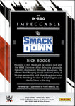 2022 Rick Boogs Panini Impeccable INDELIBLE INK HOLO GOLD AUTO 5/10 #IN-RBG