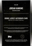 2024 Jordan Hawkins Topps Midnight ROOKIE JERSEY AUTOGRAPH AUTO 197/199 New Orleans Pelicans #RJA-JDH