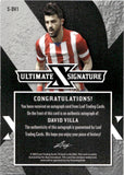 2022 David Villa Autograph Leaf Ultimate Soccer #S-DV1 20/20 ULTIMATE SIGNATURES AUTO