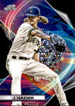 2022 Josh Hader Topps Cosmic Chrome BLACK ECLIPSE REFRACTOR SSP 04/10 #75 Milwaukee Brewers