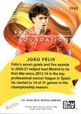 2022 Joao Felix Upper Deck Skybox Metal Universe #FF43 02/50 BLUE FRESH FOUNDATIONS PRECIOUS METAL GEM PMG