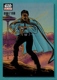 2023 Star Wars Topps Chrome Galaxy THE BESPIN ADMINISTRATOR #8 AQUA REFRACTOR 098/199