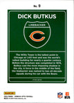 2024 Dick Butkus Panini Donruss Optic DOWNTOWN Chicago Bears #9