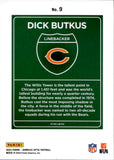 2024 Dick Butkus Panini Donruss Optic DOWNTOWN Chicago Bears #9