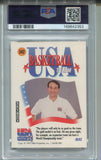 1991 Mike Krzyzewski Skybox Basketball PSA 8 #542 TEAM USA 2353