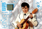 2024 Elvis Presley Leaf Elvis FIT FOR A KING BLUE RELIC 5/15 #FK-10