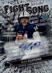 2022 Sean Clifford Topps Bowman's Best FIGHT SONG AUTO 7/99 Penn State #FS-15