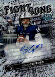 2022 Sean Clifford Topps Bowman's Best FIGHT SONG AUTO 7/99 Penn State #FS-15