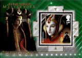 2020 Queen Amidala Topps Masterwork STAMPS GREEN 5/99 #SC-QA