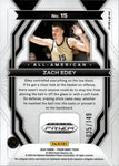 2024 Zach Edey Panini Prizm Draft ALL-AMERICAN PURPLE CRACKED ICE ROOKIE 35/149 Memphis Grizzlies #15