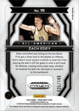 2024 Zach Edey Panini Prizm Draft ALL-AMERICAN PURPLE CRACKED ICE ROOKIE 35/149 Memphis Grizzlies #15