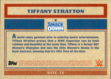 2025 Tiffany Stratton Topps Chrome WWE 1985 CURRENT ORANGE REFRACTOR 22/25 #85TC-TS Friday Night Smackdown