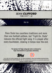 2022 Sean Clifford Topps Bowman's Best FIGHT SONG AUTO 7/99 Penn State #FS-15
