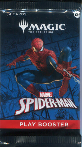 magic the gathering spiderman play booster box Marvel Spider-Man SCENE 6 Cards Wizards of the Coast Magic: The Gathering | Marvel's