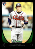 2011 Freddie Freeman Bowman ROOKIE RC #205 Atlanta Braves