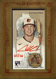 2023 Adley Rutschman Topps Allen & Ginter ROOKIE MINI FRAMED RED INK AUTO 01/10 AUTOGRAPH RC #MA-AR Baltimore Orioles