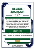2026 Reggie Jackson Panini Donruss BLACK 1/1 ONE OF ONE #17 New York Yankees HOF *NRMT*