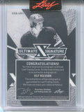 2023 Ulf Nilsson Leaf Ultimate X SIGNATURES AUTO 21/25 AUTOGRAPH #UXS-UN1 New York Rangers