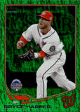 2013 Bryce Harper Topps Update EMERALD FOIL #US180 Washington Nationals