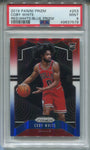 2019-20 Coby White Panini Prizm RED WHITE & BLUE ROOKIE RC PSA 9 #253 Chicago Bulls 7579