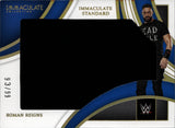 2022 Roman Reigns Panini Immaculate WWE IMMACULATE STANDARD JUMBO SHIRT 93/99 RELIC #IS-RRN Friday Night Smackdown