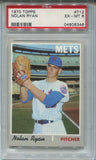 1970 Nolan Ryan Topps PSA 6 #712 New York Mets HOF 8346