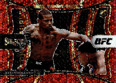 2021 Kevin Holland Panini Select UFC PREMIER LEVEL RED DISCO ROOKIE 044/199 RC #169 Middleweight