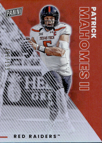 2023 Patrick Mahomes Panini Father's Day 186/199 #23 Kansas City Chiefs