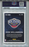 2019-20 Zion Williamson Panini Chronicles RECON ROOKIE RC PSA 10 #292 New Orleans Pelicans 5387