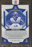 2023 Puka Nacua Panini Rookies & Stars SIGNATURES LONGEVITY ROOKIE AUTO 107/299 Los Angeles Rams #158