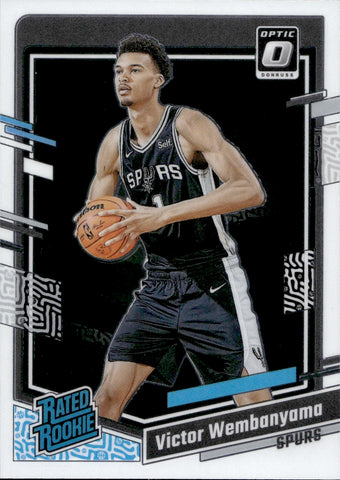 2023-24 Victor Wembanyama Donruss Optic RATED ROOKIE RC #225 San Antonio Spurs
