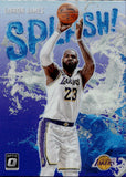 2021-22 LeBron James Donruss Optic SPLASH #11 Los Angeles Lakers