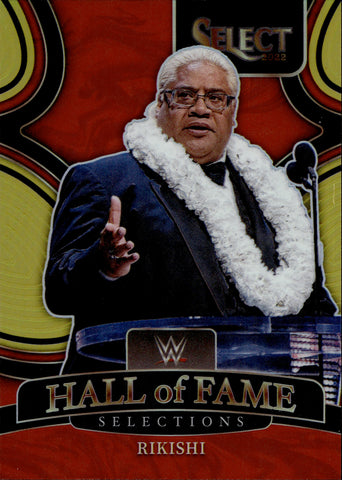 2022 Rikishi Panini Prizm WWE GOLD HALL OF FAME SELECTIONS SP 01/10 #14 WWE Legend