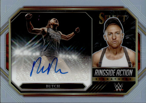 2023 Butch Panini Select HOLO SILVER RINGSIDE ACTION AUTO AUTOGRAPH #RA-BTH Friday Night Smackdown Pete Dunne