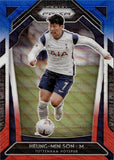 2020-21 Heung- Min Son Panini Prizm Premier League #164 RED WHITE AND BLUE WAVE TOTTENHAM HOTSPUR