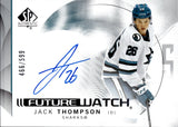 2024-25 Jack Thompson Upper Deck Sp Authentic FUTURE WATCH AUTO 466/599 #113 San Jose Sharks
