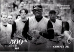 2022 Ken Griffey Jr. Topps Black and White MILESTONE MOMENTS #MM-5 Cincinnati Reds HOF