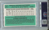 1984 Don Mattingly Donruss ROOKIE RC PSA 8 #248 New York Yankees 1354