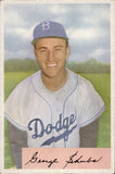 1954 George Shuba Bowman #202 Brooklyn Dodgers BV $15